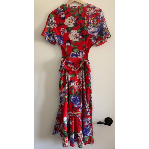 Fashion Nova Floral Ruffled Dress - Picture 2 of 3